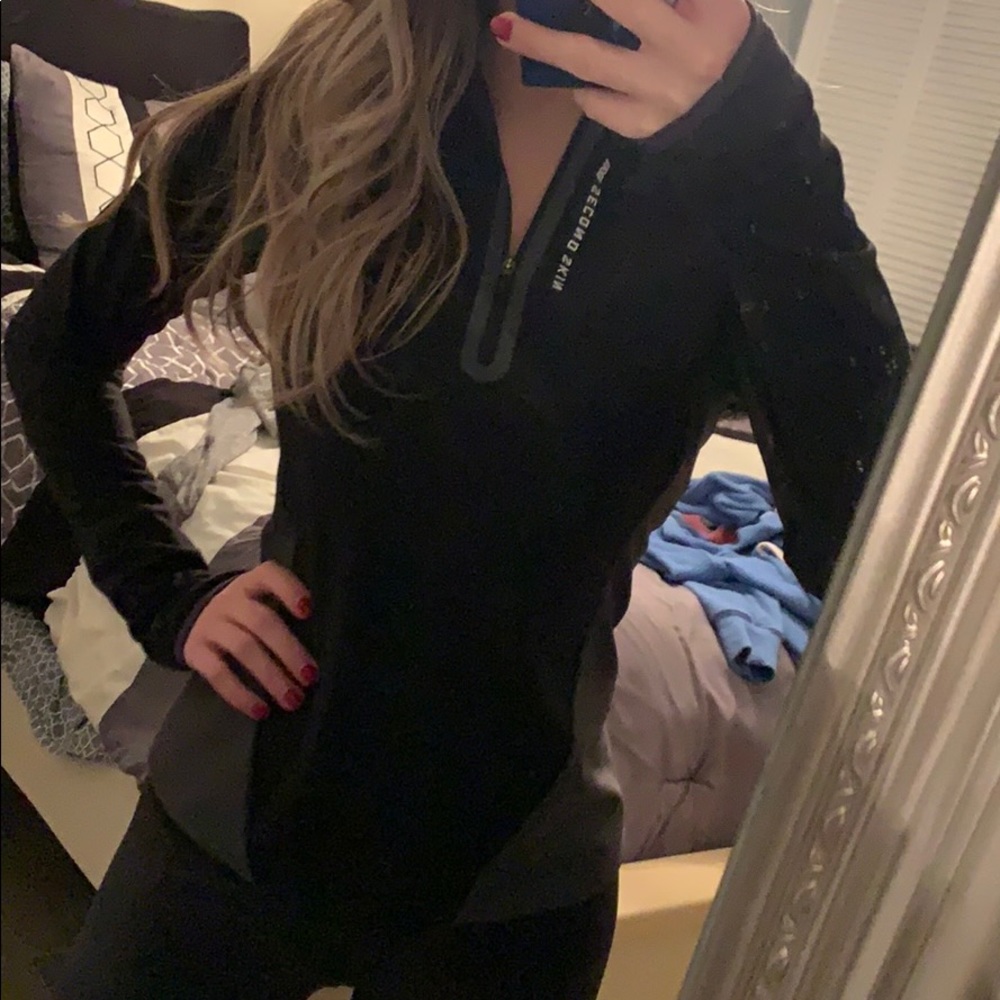 Second skin quarter zip